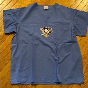 Pittsburgh Penguins scrub top